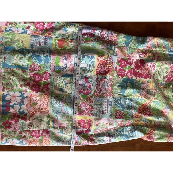 Lilly Pulitzer State Of Mind Ricci Shift Dress Patchwork Women’s Size 0 - Picture 13 of 13